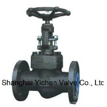 Forged Steel Through Way Flange China Globe Valve (J41Y)